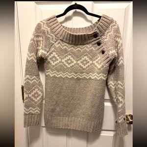 Lole brand heavy ski sweater. Size Small.